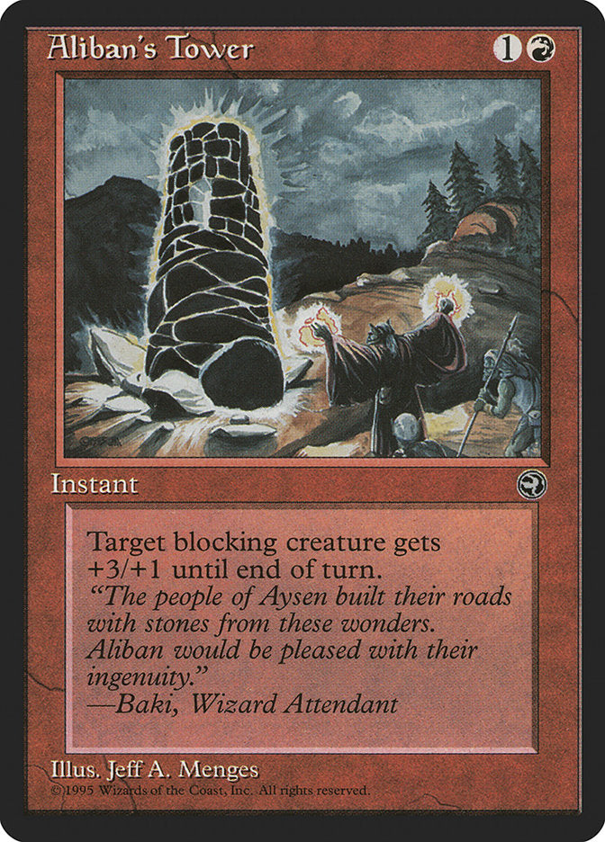 Aliban's Tower (Baki Flavor Text) [Homelands] | Shuffle n Cut Hobbies & Games