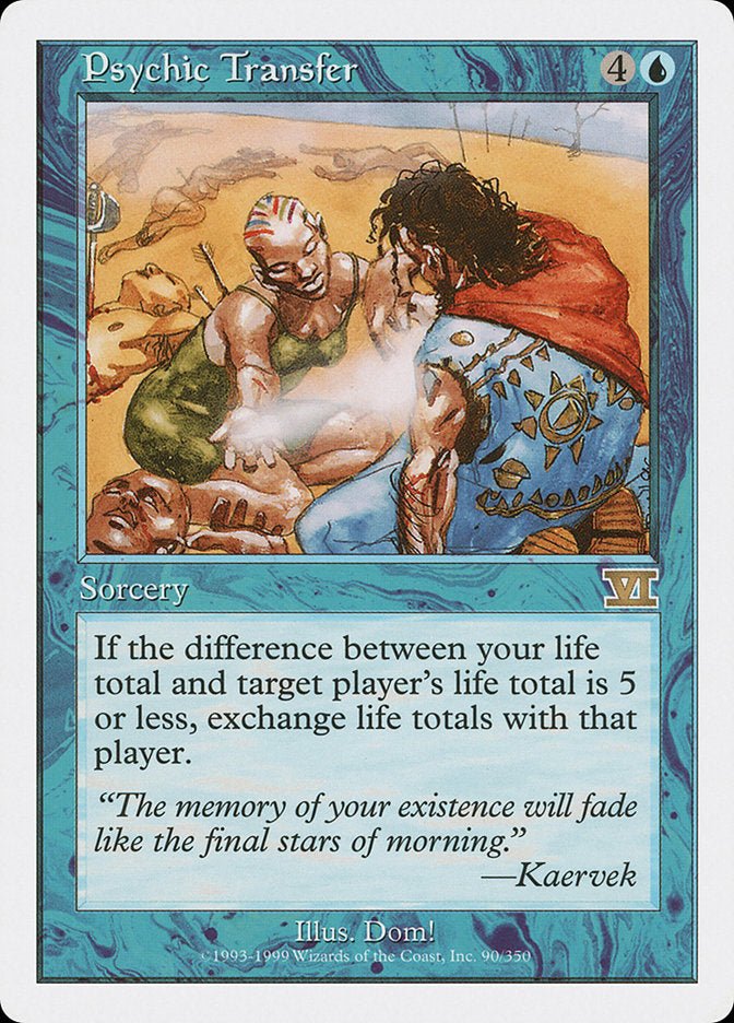 Psychic Transfer [Classic Sixth Edition] | Shuffle n Cut Hobbies & Games