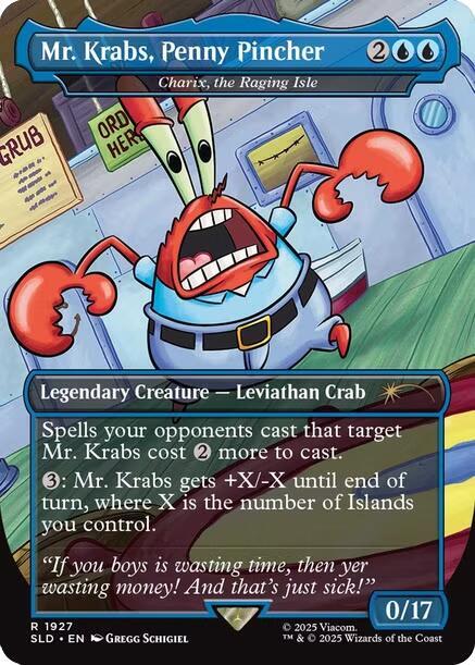 Mr. Krabs, Penny Pincher - Charix, the Raging Isle [Secret Lair Drop Series] | Shuffle n Cut Hobbies & Games