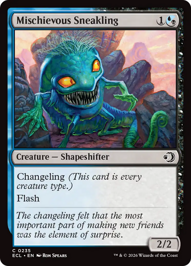 Mischievous Sneakling [Lorwyn Eclipsed] | Shuffle n Cut Hobbies & Games