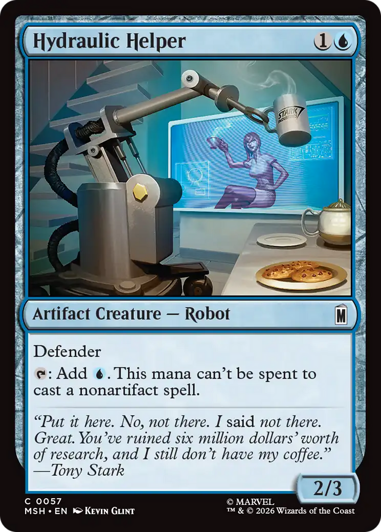 Hydraulic Helper [Marvel Super Heroes] | Shuffle n Cut Hobbies & Games