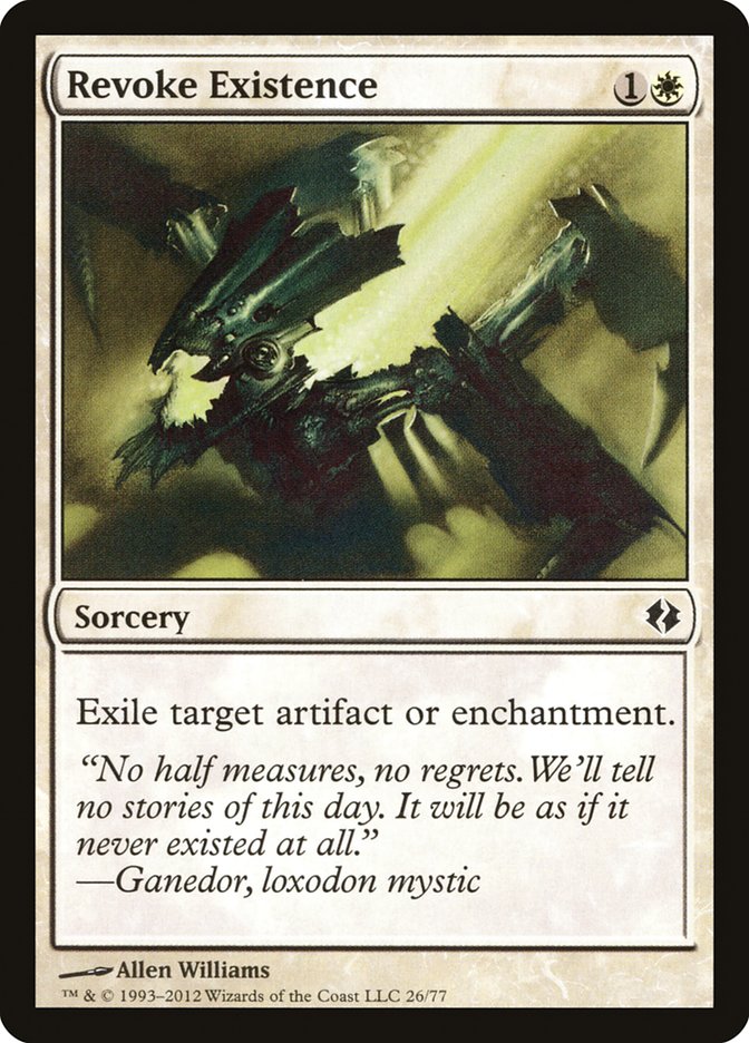 Revoke Existence [Duel Decks: Venser vs. Koth] | Shuffle n Cut Hobbies & Games