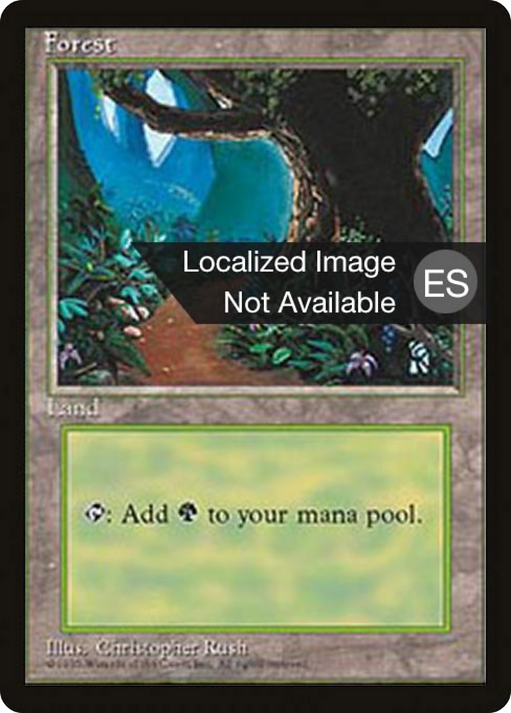 Forest (B) [Fourth Edition (Foreign Black Border)] | Shuffle n Cut Hobbies & Games