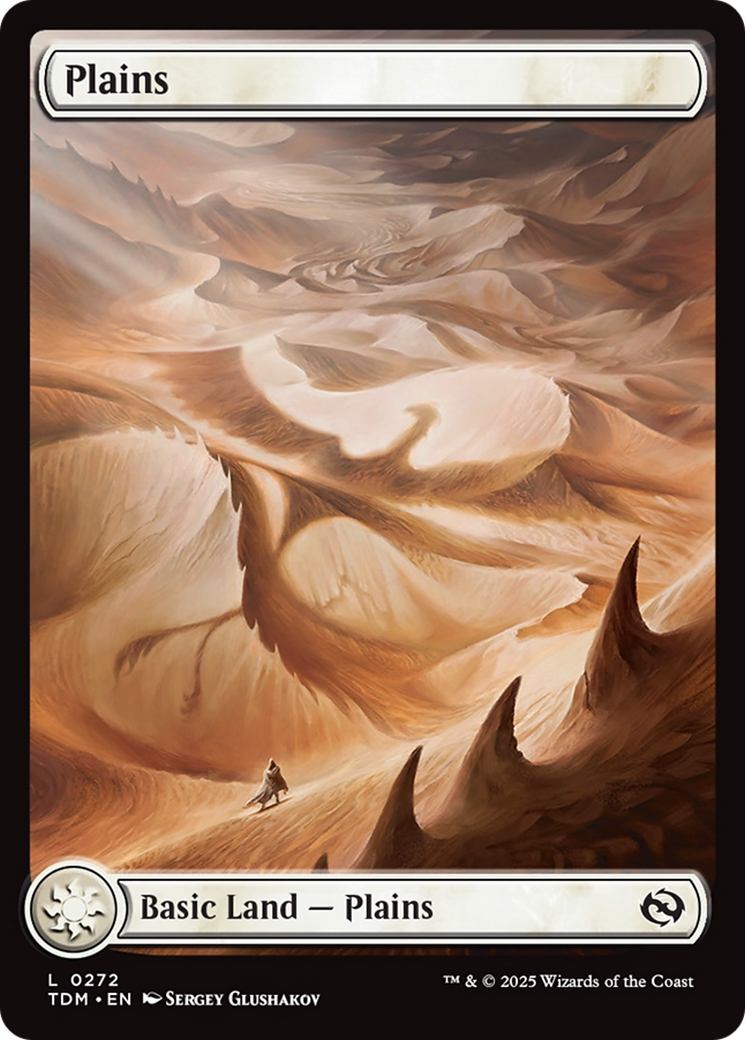Plains (0272) [Tarkir: Dragonstorm] | Shuffle n Cut Hobbies & Games