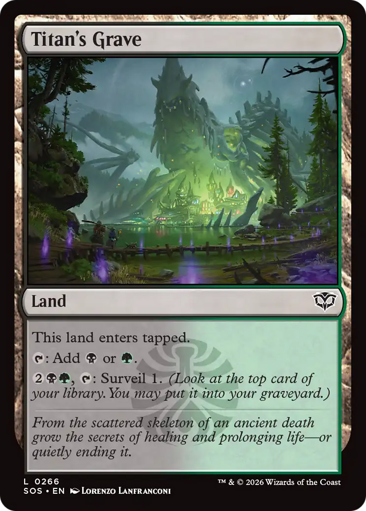 Titan's Grave [Secrets of Strixhaven] | Shuffle n Cut Hobbies & Games