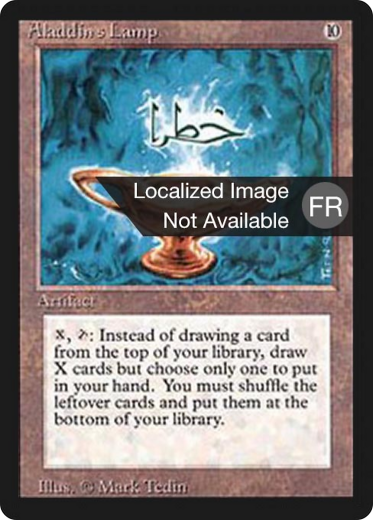 Aladdin's Lamp [Foreign Black Border] | Shuffle n Cut Hobbies & Games