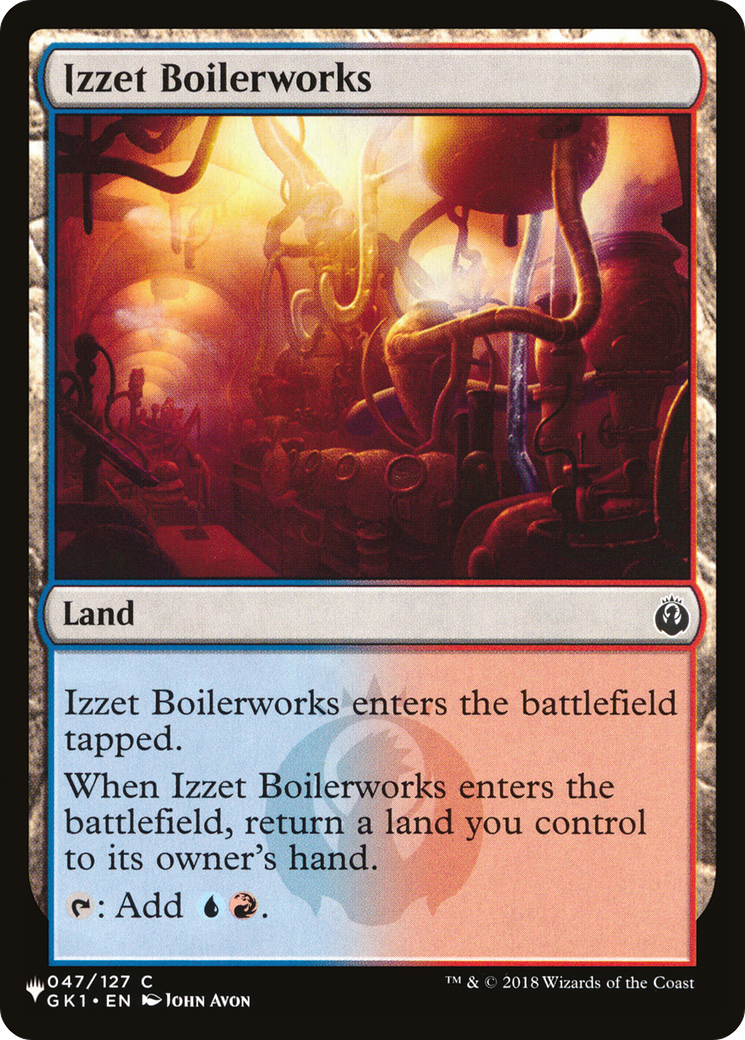 Izzet Boilerworks (GK1) [The List] | Shuffle n Cut Hobbies & Games