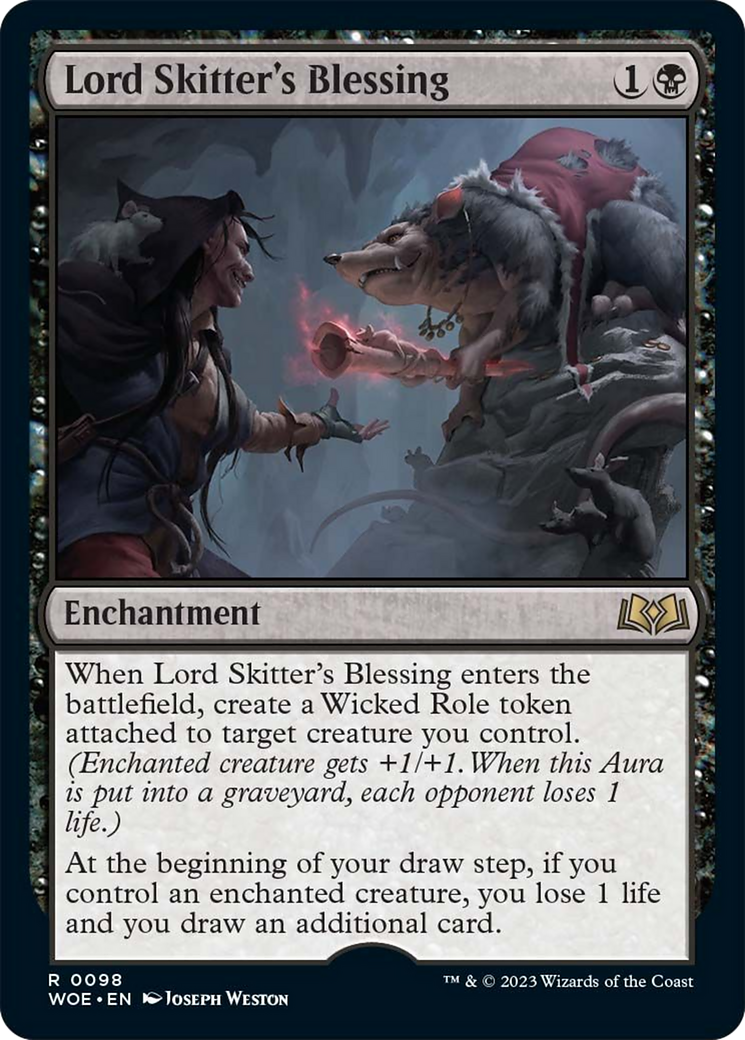 Lord Skitter's Blessing [Wilds of Eldraine] | Shuffle n Cut Hobbies & Games
