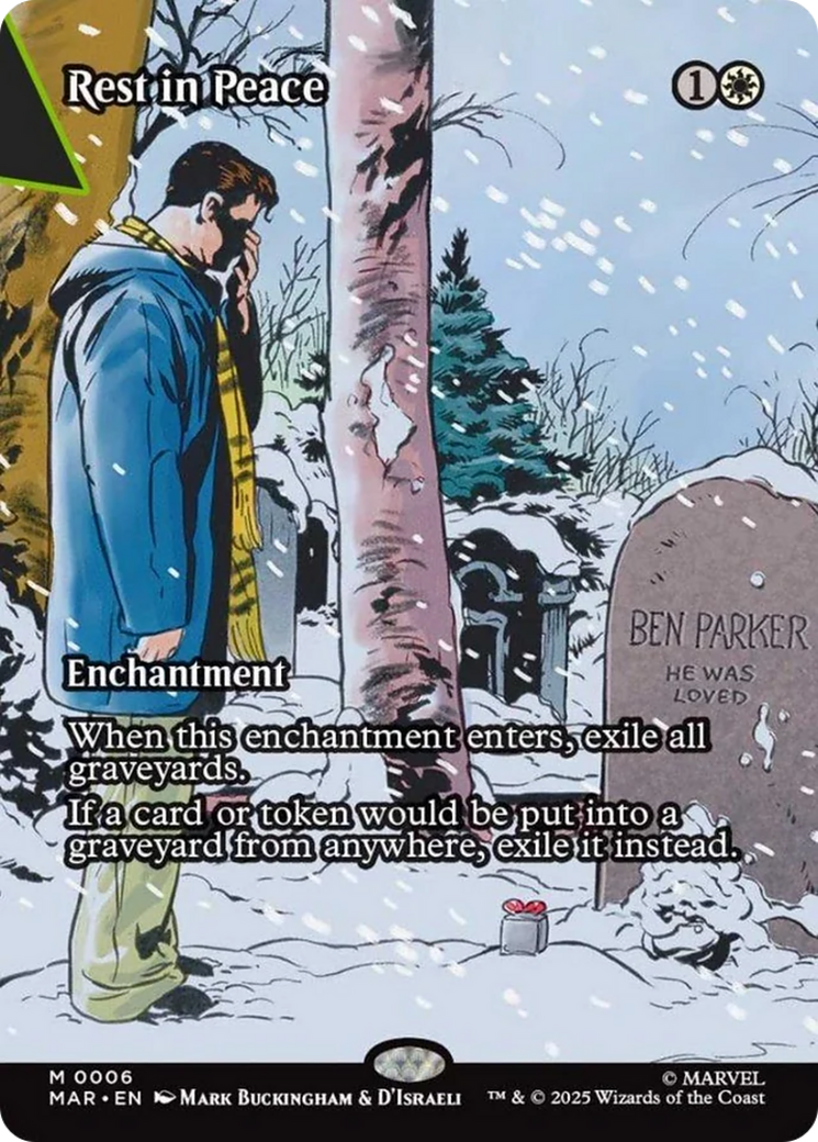 Rest in Peace (Borderless) [Marvel's Spider-Man: Eternal-Legal] | Shuffle n Cut Hobbies & Games