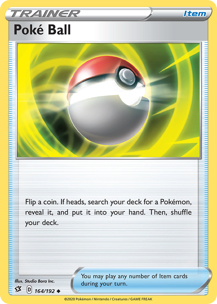 Poke Ball (164/192) [Sword & Shield: Rebel Clash] | Shuffle n Cut Hobbies & Games