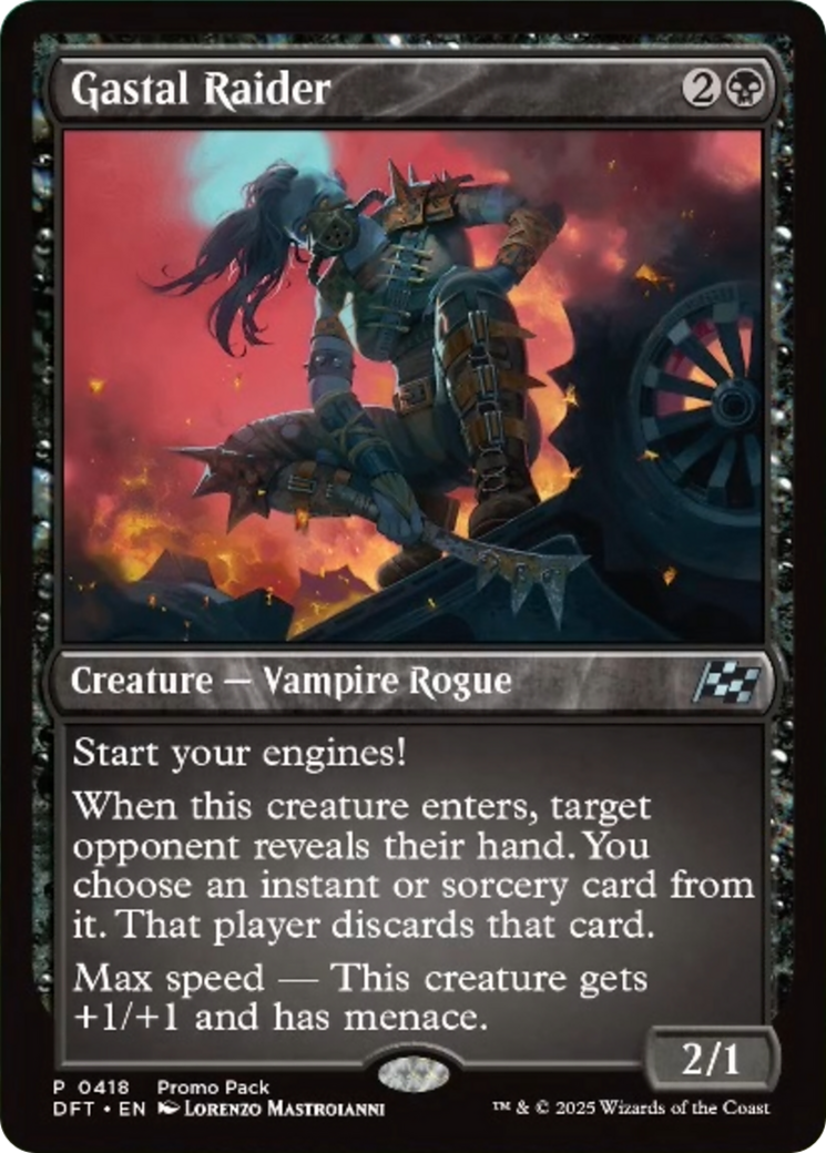 Gastal Raider (Promo Pack) [Aetherdrift Promos] | Shuffle n Cut Hobbies & Games