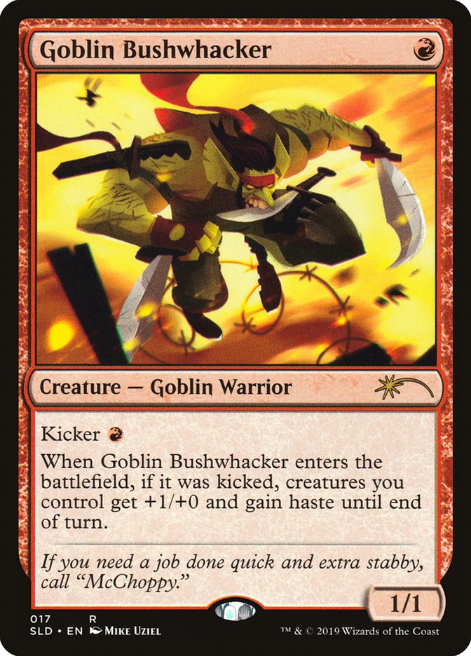 Goblin Bushwhacker [Secret Lair Drop Series] | Shuffle n Cut Hobbies & Games
