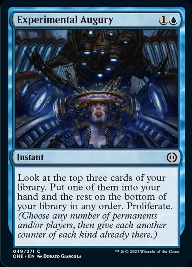 Experimental Augury [Phyrexia: All Will Be One] | Shuffle n Cut Hobbies & Games