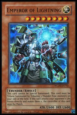 Emperor of Lightning [WCPS-EN702] Ultra Rare | Shuffle n Cut Hobbies & Games
