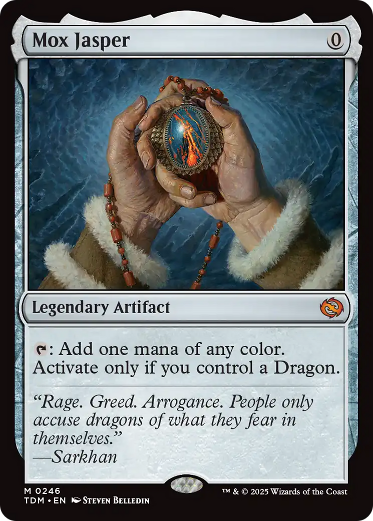 Mox Jasper [Tarkir: Dragonstorm] | Shuffle n Cut Hobbies & Games