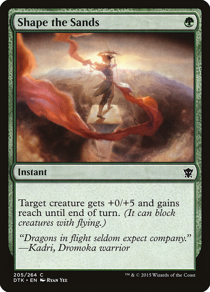 Shape the Sands [Dragons of Tarkir] | Shuffle n Cut Hobbies & Games