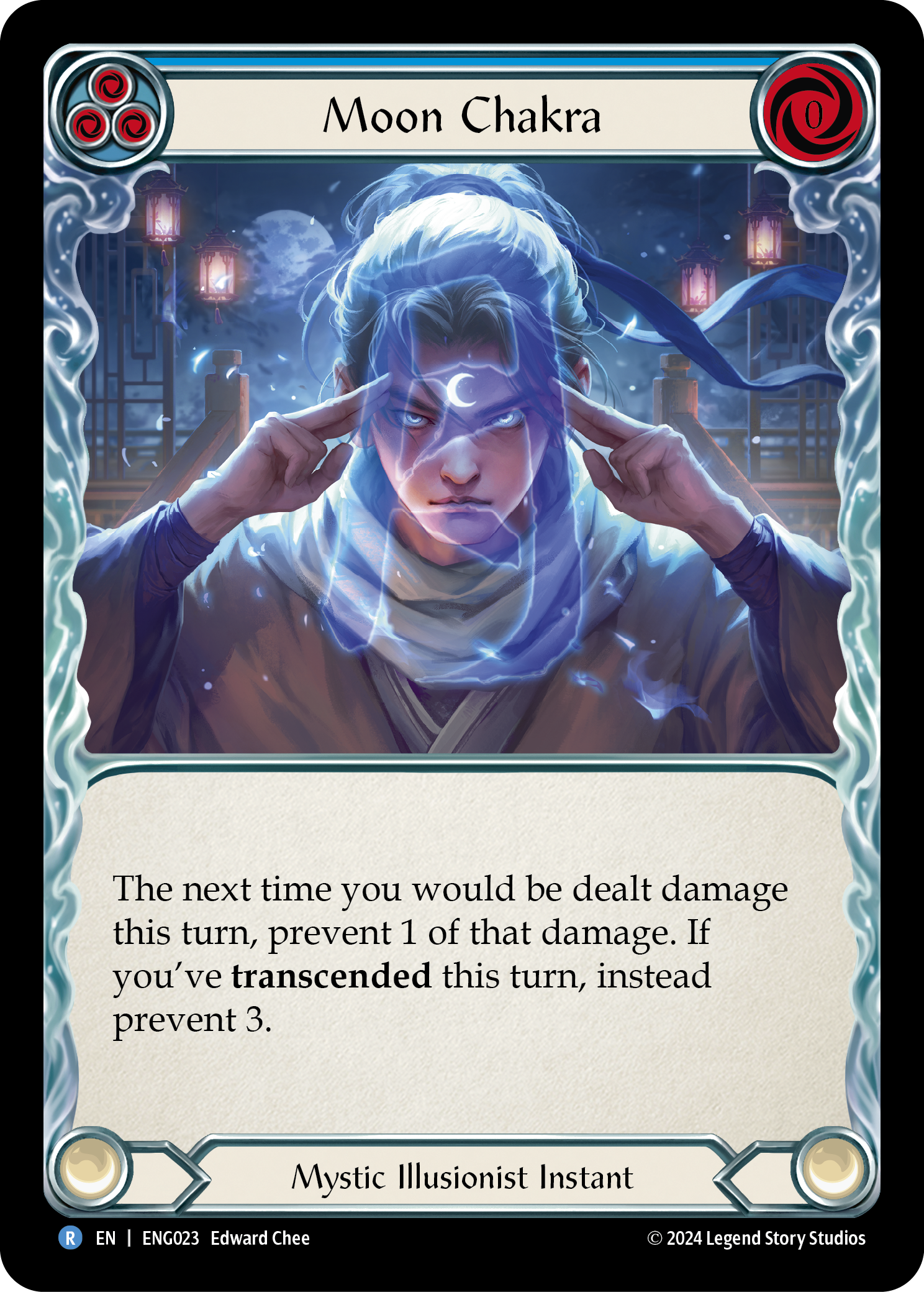 Moon Chakra [ENG023] (Part the Mistveil Enigma Blitz Deck) | Shuffle n Cut Hobbies & Games