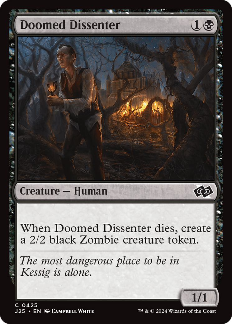Doomed Dissenter [Foundations Jumpstart] | Shuffle n Cut Hobbies & Games