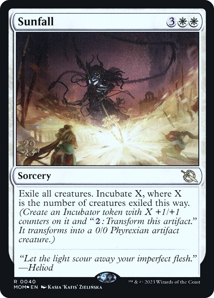 Sunfall [March of the Machine Prerelease Promos] | Shuffle n Cut Hobbies & Games