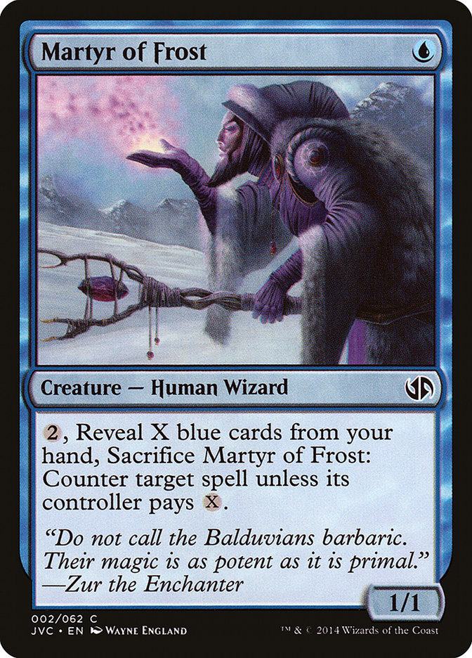 Martyr of Frost [Duel Decks Anthology] | Shuffle n Cut Hobbies & Games