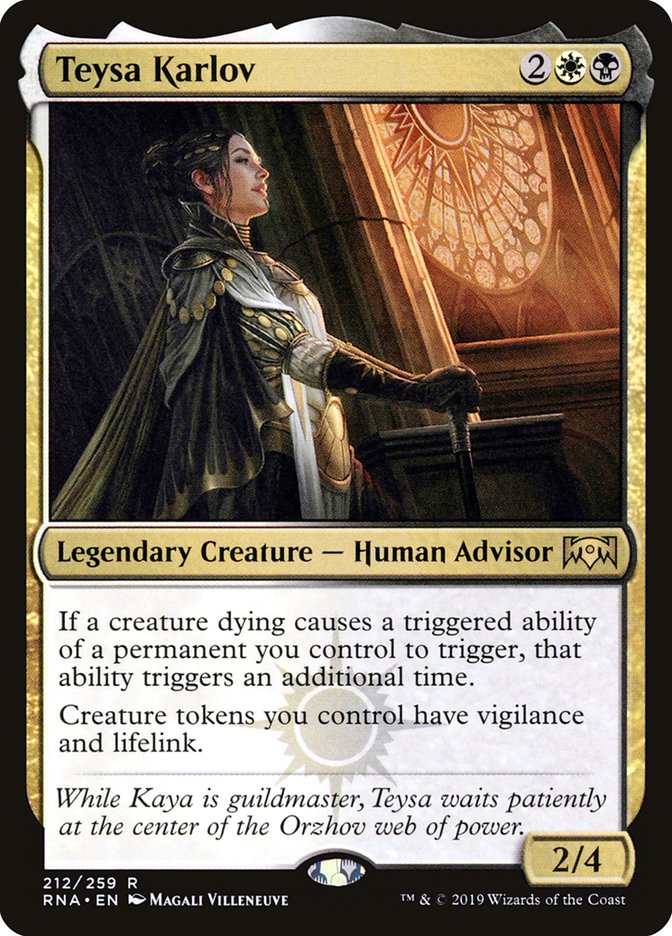 Teysa Karlov [Ravnica Allegiance] | Shuffle n Cut Hobbies & Games