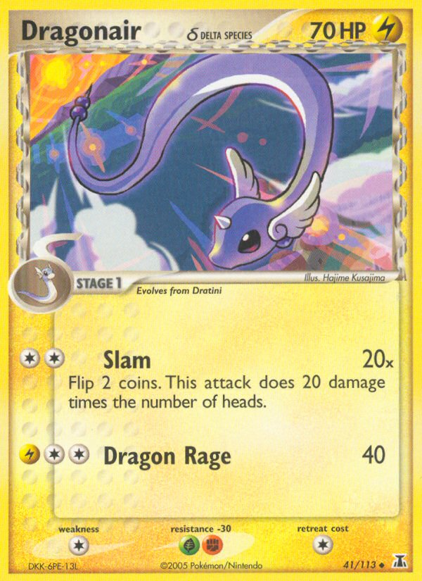 Dragonair (41/113) (Delta Species) [EX: Delta Species] | Shuffle n Cut Hobbies & Games