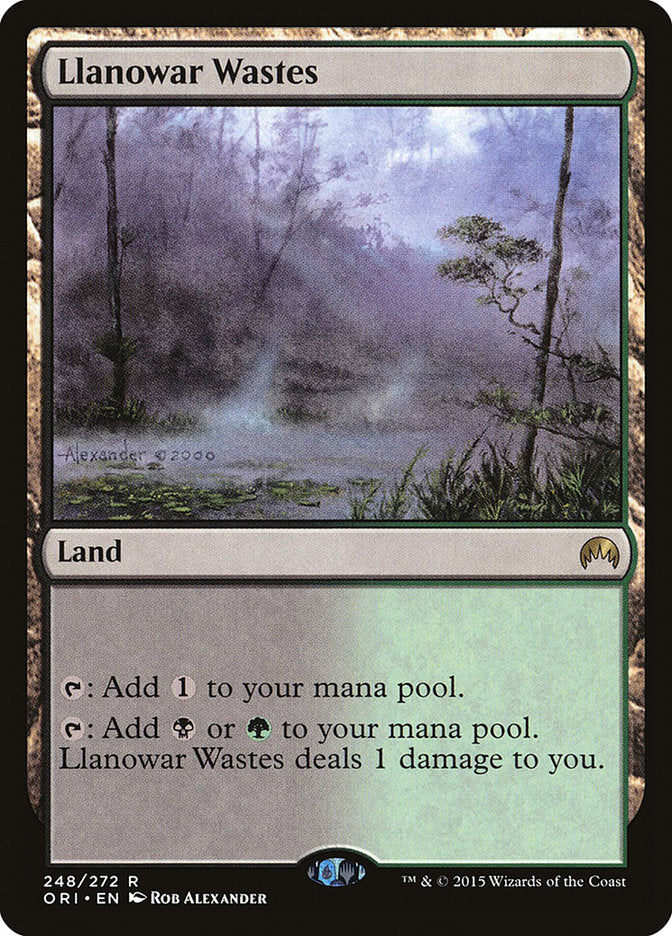 Llanowar Wastes [Magic Origins] | Shuffle n Cut Hobbies & Games