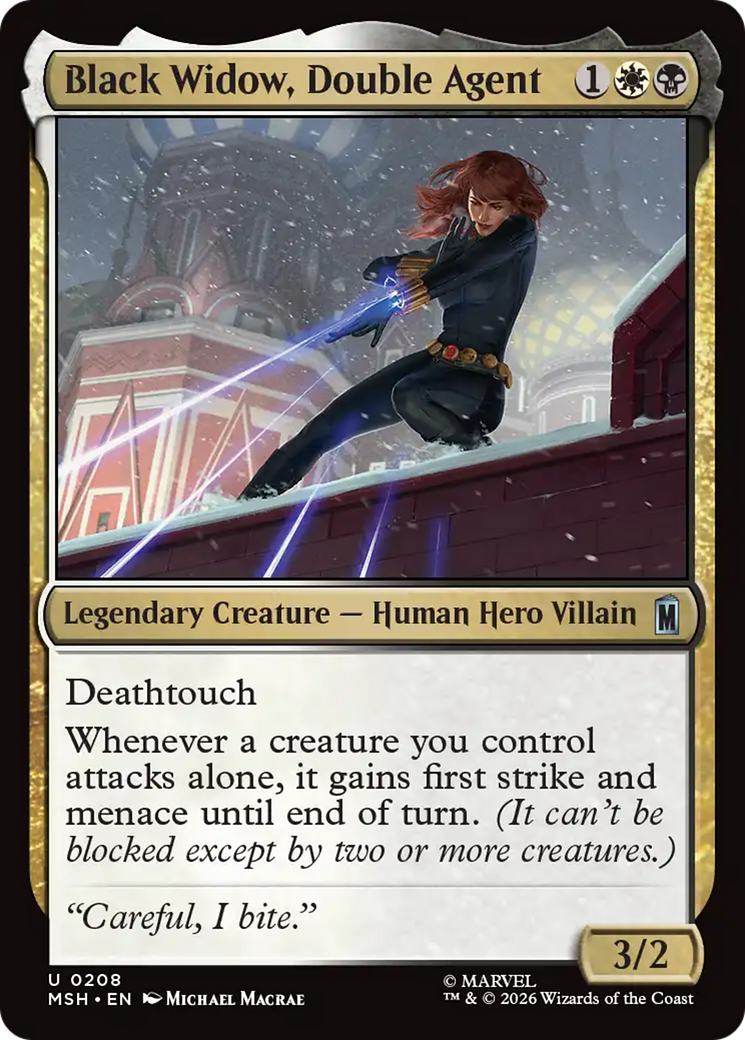 Black Widow, Double Agent [Marvel Super Heroes] | Shuffle n Cut Hobbies & Games