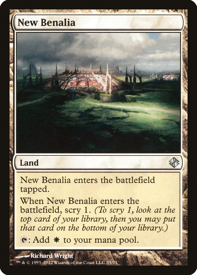New Benalia [Duel Decks: Venser vs. Koth] | Shuffle n Cut Hobbies & Games
