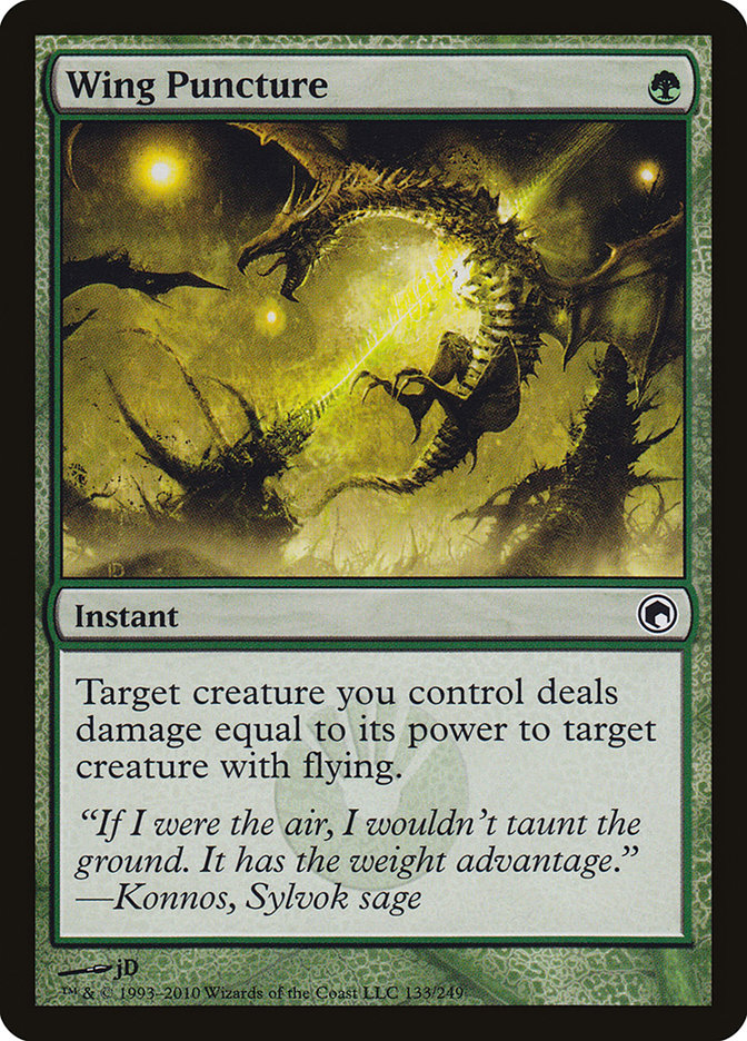 Wing Puncture [Scars of Mirrodin] | Shuffle n Cut Hobbies & Games