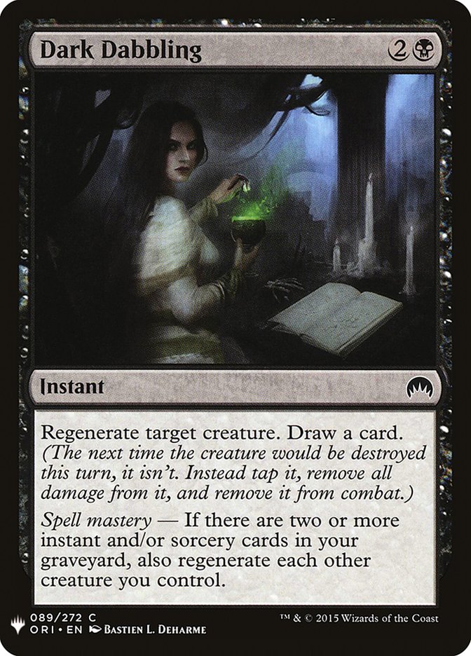 Dark Dabbling [Mystery Booster] | Shuffle n Cut Hobbies & Games