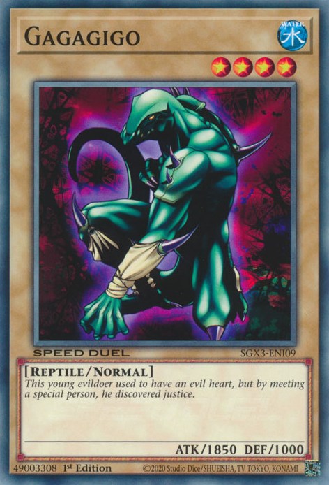Gagagigo [SGX3-ENI09] Common | Shuffle n Cut Hobbies & Games