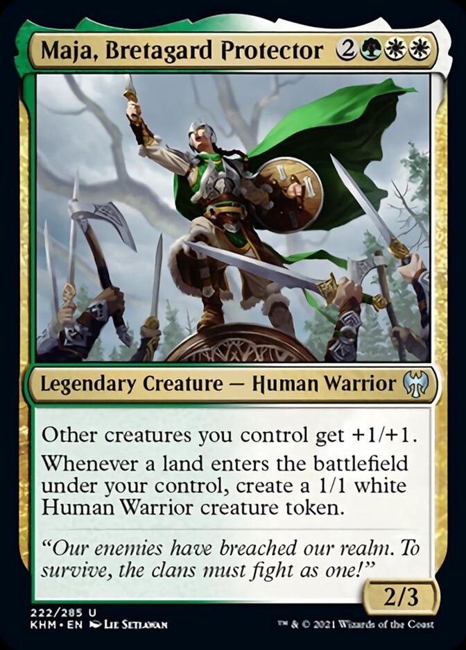 Maja, Bretagard Protector [Kaldheim] | Shuffle n Cut Hobbies & Games