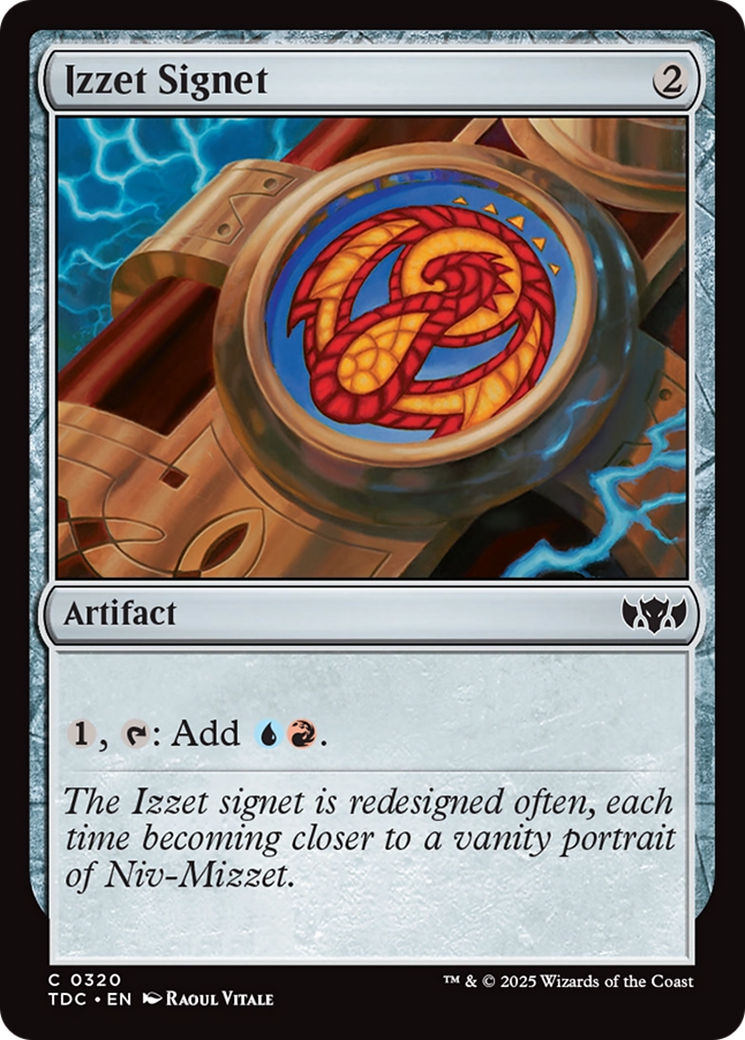 Izzet Signet [Tarkir: Dragonstorm Commander] | Shuffle n Cut Hobbies & Games