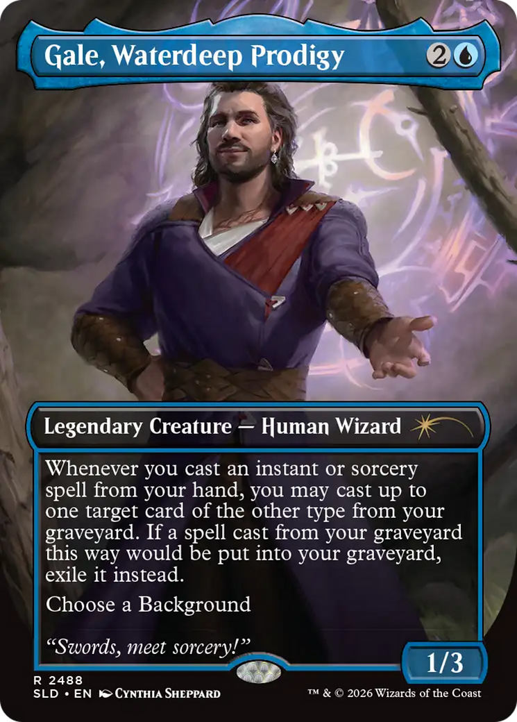 Gale, Waterdeep Prodigy [Secret Lair Drop Series] | Shuffle n Cut Hobbies & Games