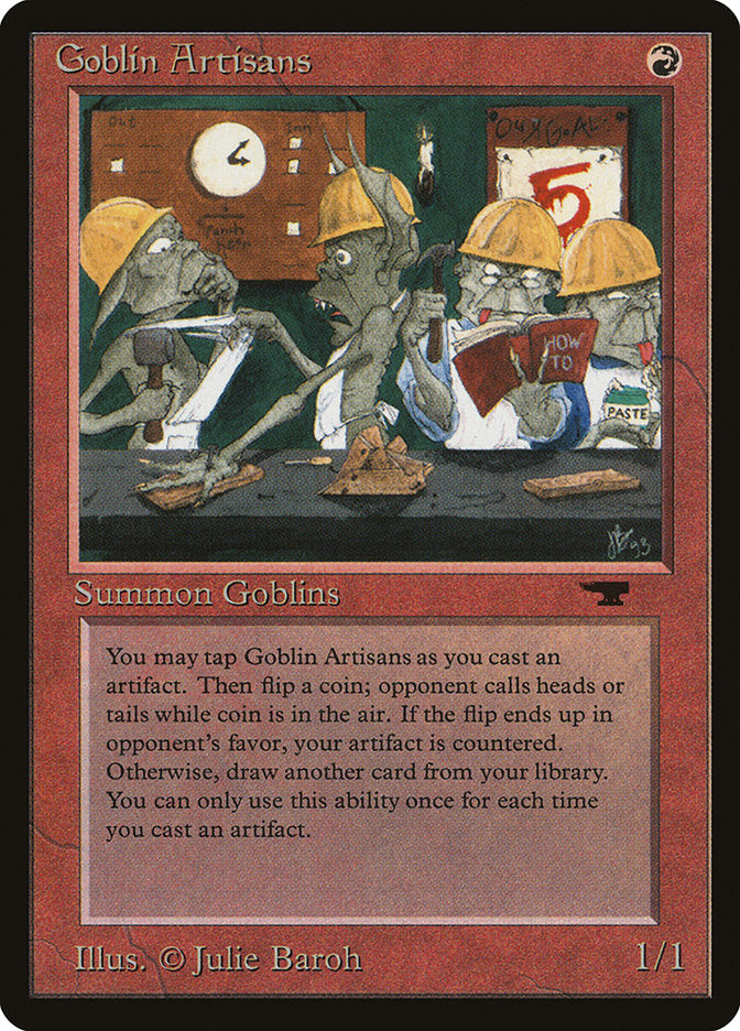 Goblin Artisans [Antiquities] | Shuffle n Cut Hobbies & Games