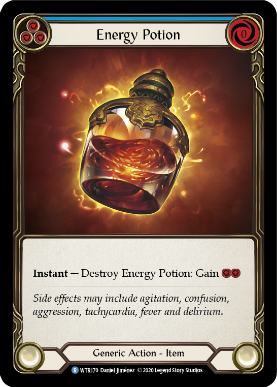Energy Potion [U-WTR170] (Welcome to Rathe Unlimited)  Unlimited Normal | Shuffle n Cut Hobbies & Games