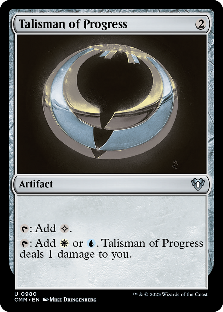 Talisman of Progress [Commander Masters] | Shuffle n Cut Hobbies & Games