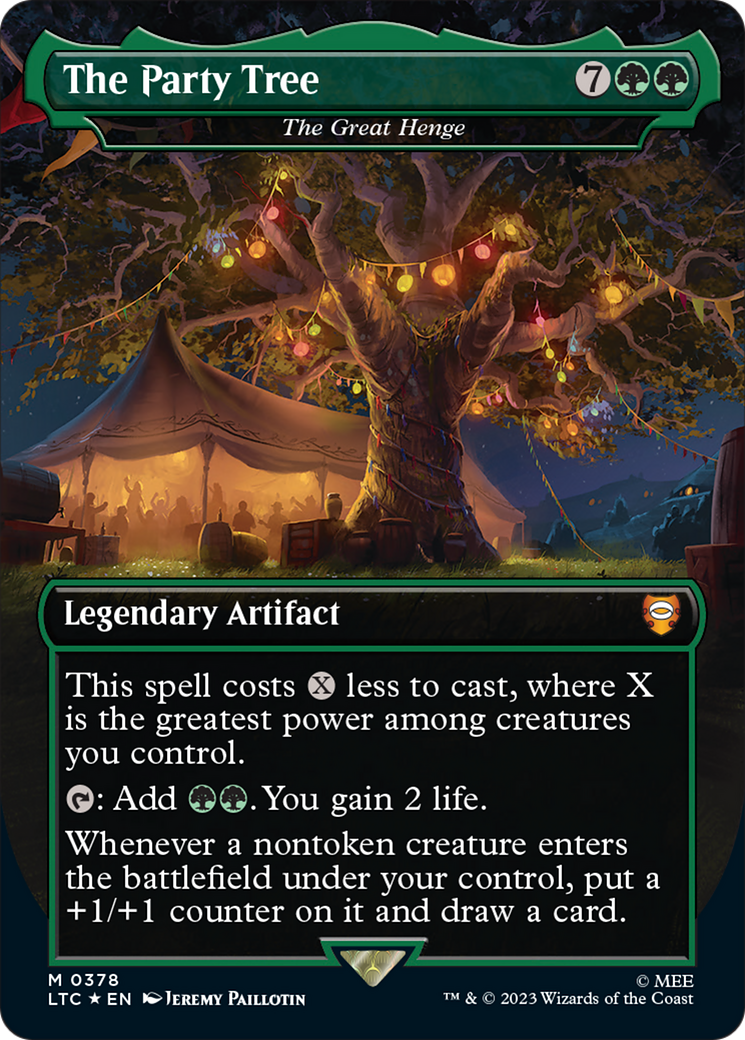 The Party Tree - The Great Henge (Surge Foil Realms and Relics) [The Lord of the Rings: Tales of Middle-Earth Commander] | Shuffle n Cut Hobbies & Games