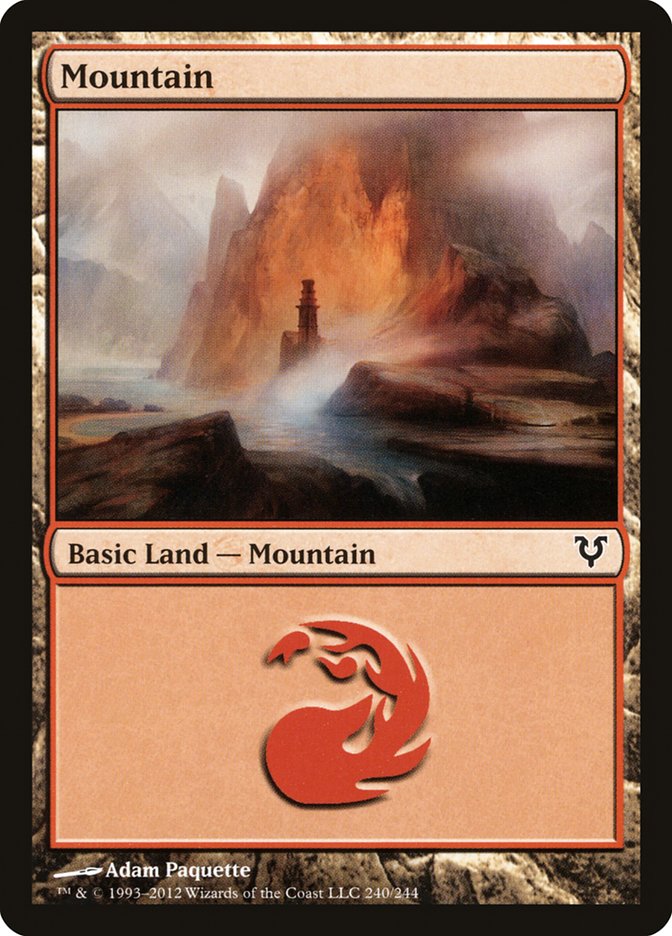 Mountain (240) [Avacyn Restored] | Shuffle n Cut Hobbies & Games