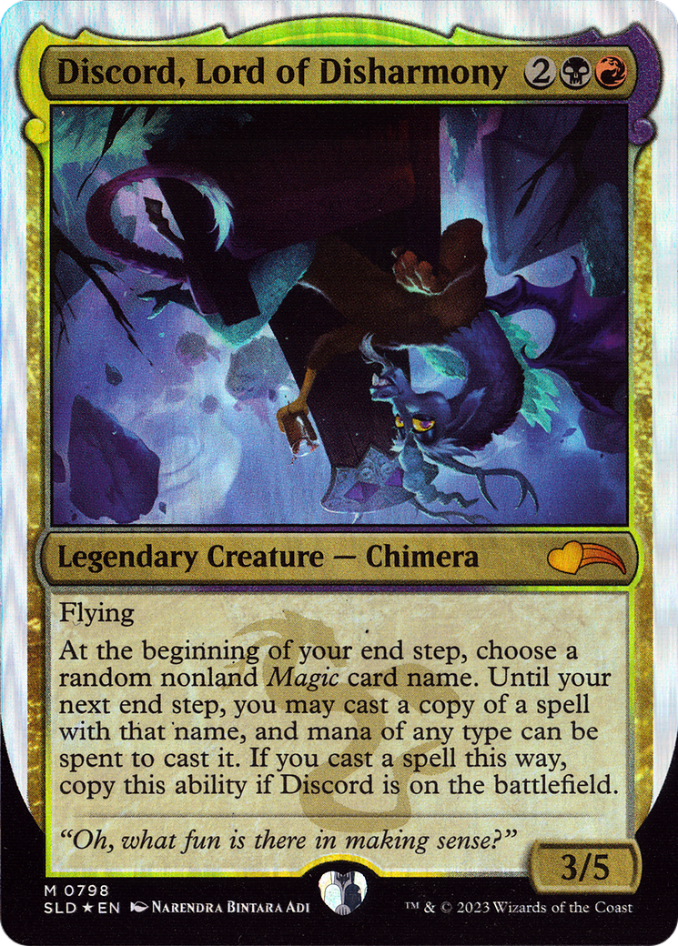 Discord, Lord of Disharmony [Secret Lair Drop Series] | Shuffle n Cut Hobbies & Games