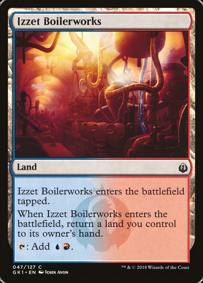 Izzet Boilerworks [Guilds of Ravnica Guild Kit] | Shuffle n Cut Hobbies & Games