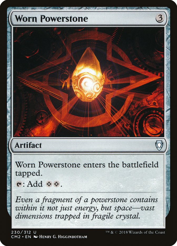 Worn Powerstone [Commander Anthology Volume II] | Shuffle n Cut Hobbies & Games