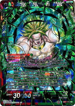 Broly, Tragedy Foretold (BT7-115) [Assault of the Saiyans] | Shuffle n Cut Hobbies & Games
