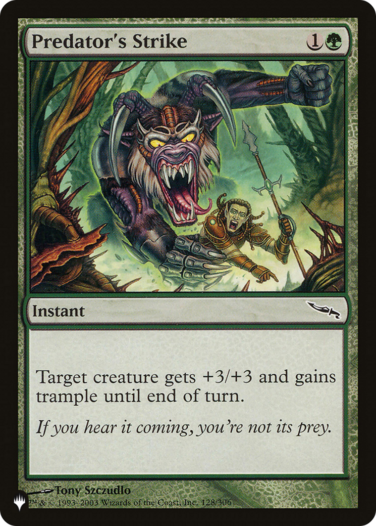 Predator's Strike [The List] | Shuffle n Cut Hobbies & Games