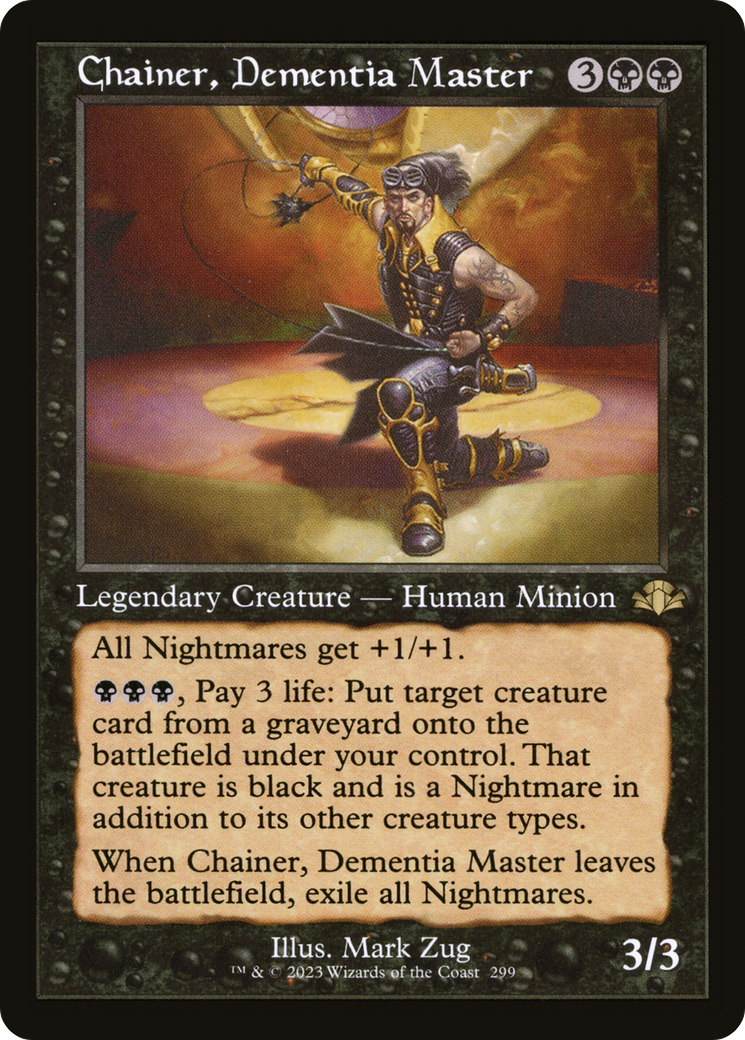 Chainer, Dementia Master (Retro) [Dominaria Remastered] | Shuffle n Cut Hobbies & Games