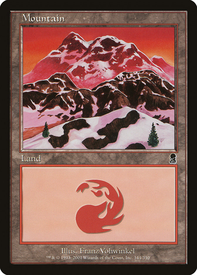 Mountain (344) [Odyssey] | Shuffle n Cut Hobbies & Games