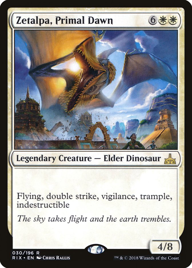 Zetalpa, Primal Dawn [Rivals of Ixalan] | Shuffle n Cut Hobbies & Games
