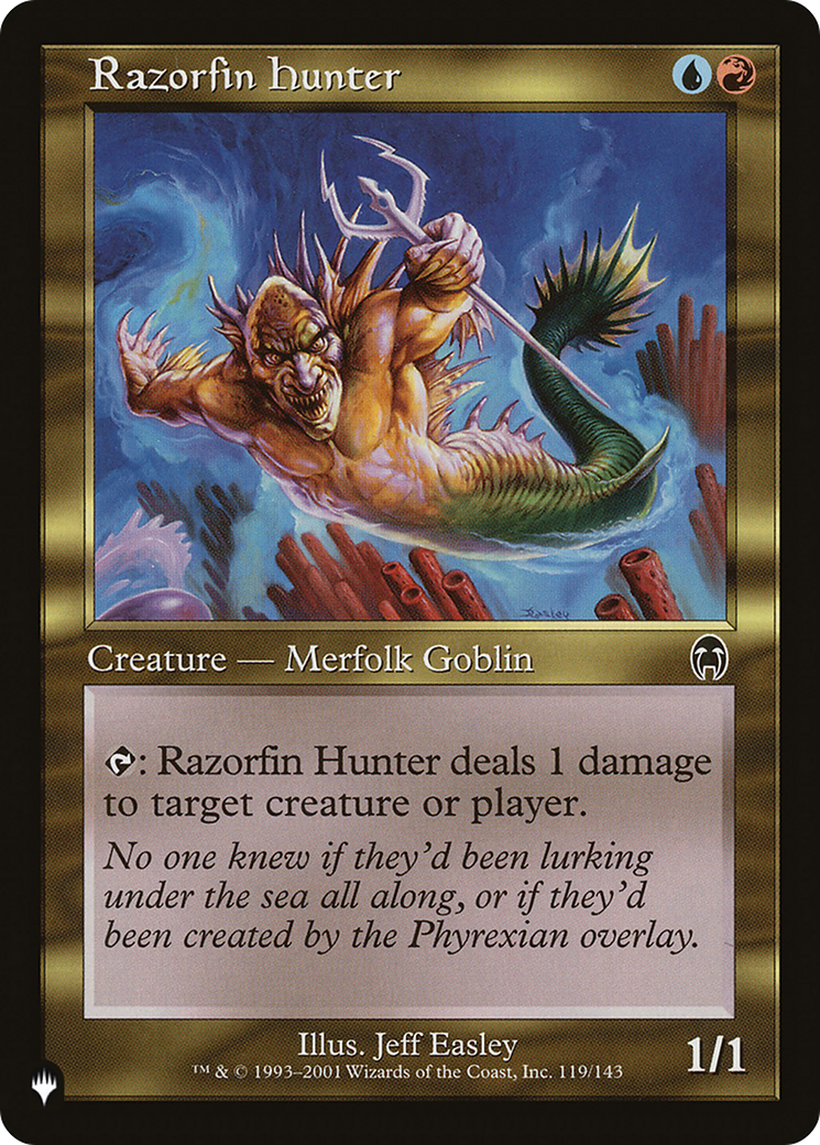 Razorfin Hunter [The List] | Shuffle n Cut Hobbies & Games
