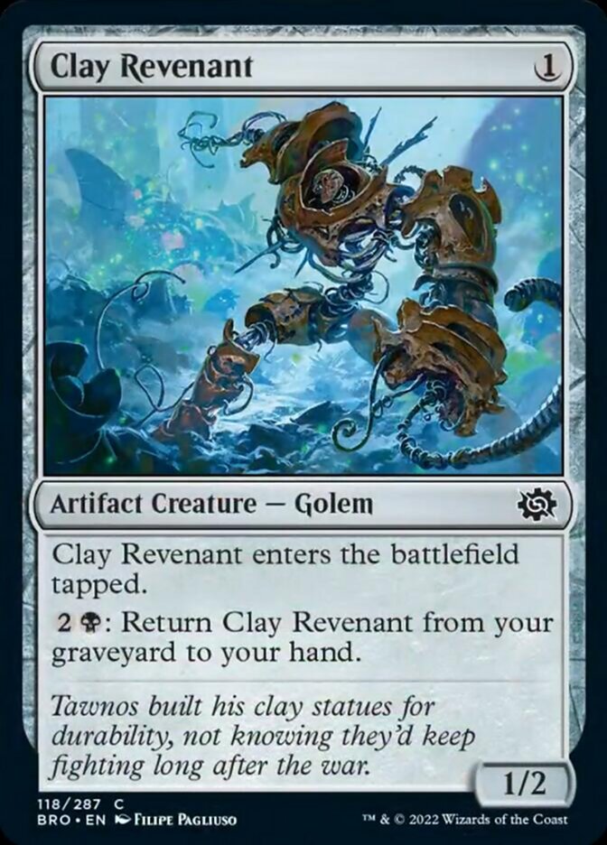 Clay Revenant [The Brothers' War] | Shuffle n Cut Hobbies & Games